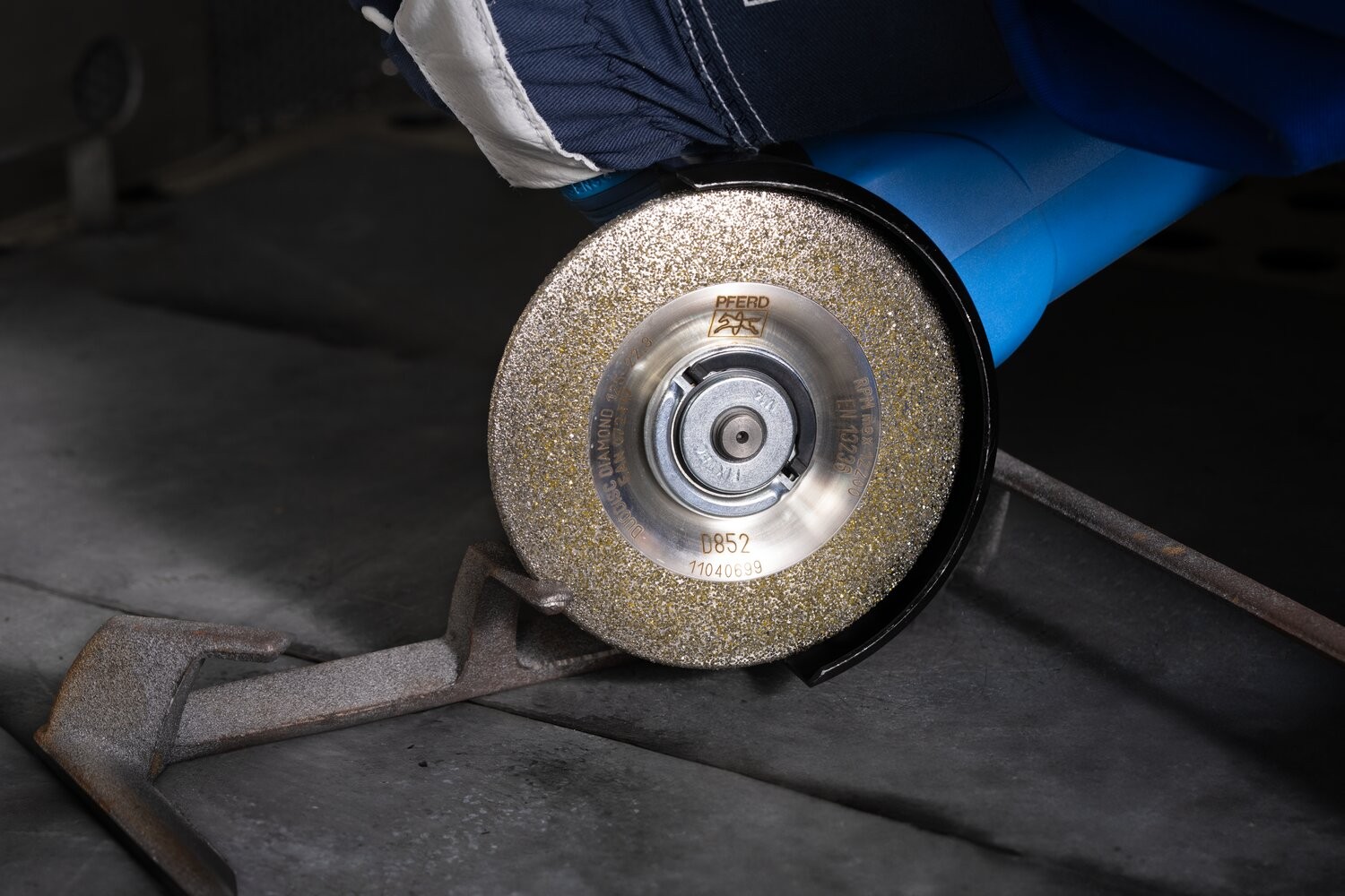 DUODISC DIAMOND 125x22,23 mm D852 (muy basto) para el mecanizado de materiales duros