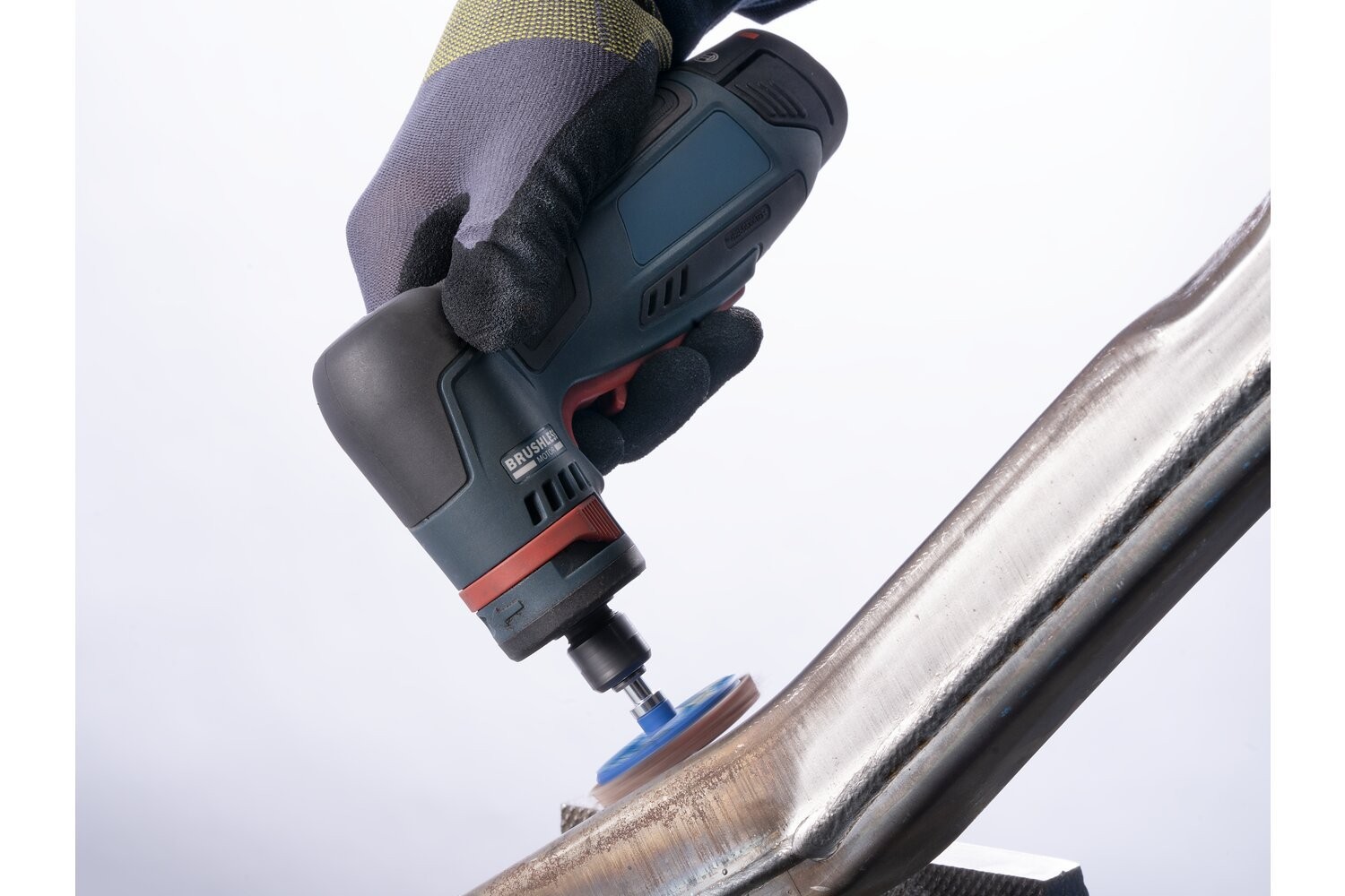 Mini-POLIFAN COMBIDISC, grano cerámico CD Ø 50 mm CO-COOL40 para el amolado frío en acero inoxidable