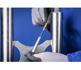 Lima de aguja CORINOX, elevada dureza de superficie, plana de punta 180 mm, corte suizo 0, basta