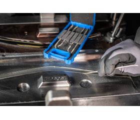 Lima de codillo de diamante lengua de pájaro curv. 150 mm D91 (fino) para geomtr. complej. de materiales duros