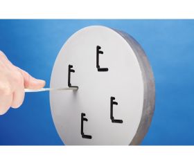 Lima Handy de diamante plana paralela 215 mm D126 (medio) para materiales duros