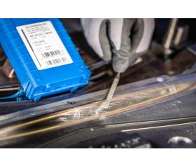 Lima de aguja de diamante plana paralela extrafina 140 mm D126 (medio) para contornos profundos