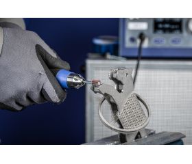 Abanico lijador, corindón F Ø 10x10 mm, mango Ø 3 mm A60, para lijado fino y acabado