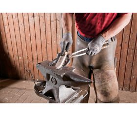 Cepillo manual HBU, 1 hilera, alambre de acero Ø 0,35 mm, uso universal