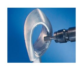 Juego de fresas HSS 81 de 10 piezas, dentado 3 Ø 16/12/10/6 mm mango Ø 6 mm, semifino universal