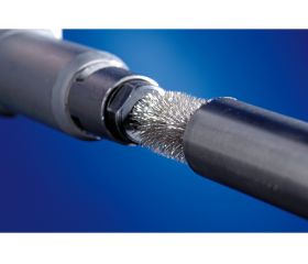 Cepillo limpiatubos sin trenzar IBU Ø 8x80 mm M6, alambre de acero Ø 0,15