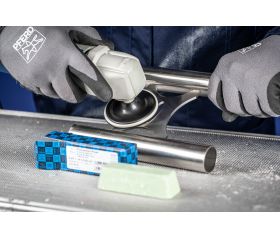 Pasta de pulir PP para prepulido de barras de acero y acero inoxidable 25x30x90 mm