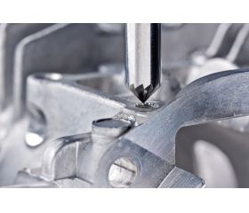 Fresa de metal duro cónica avellanada KSK 90° Ø 06x03 mm, mango Ø 6 mm, Z3 medio universal