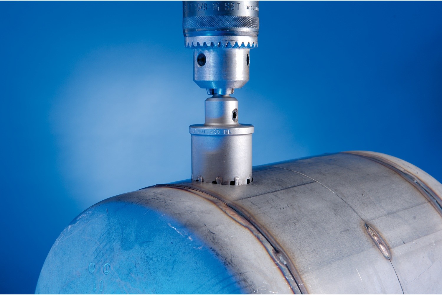 Corona/corona de metal duro Ø 35x35 mm, mango Ø 10 mm, profundidad de corte 32 mm, universal