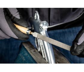 Lima para llaves plana paralela 100 mm corte 2 para trabajos de limado de filigrana
