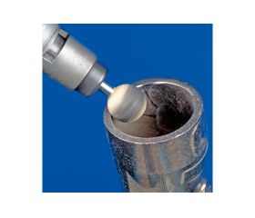 Punta de desbaste Poliflex forma esférica Ø 8 mm mango Ø 3 mm aglomerante LR A120