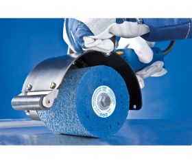 Rodillo Poliflex Ø 100x100 mm agujero Ø 19 mm PU-STRUC SIC16 para el estructurado con accionamiento de rodillos