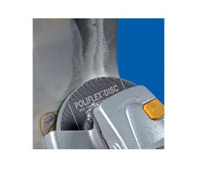Disco Poliflex PFD Ø 115x14 mm agujero Ø 22,23 mm aglomerante PUR blando SIC60