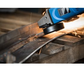 Disco de láminas lijadoras POLIFAN CURVE PFR 115x22,23 mm ancho M Z40 SGP STEELOX para acero/acero inoxidable