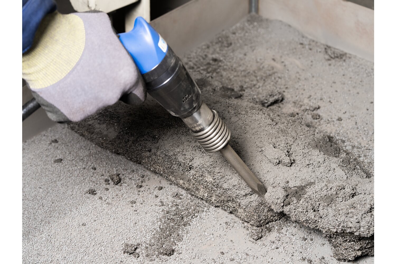 Martillo cincelador neumático PH 8 con mango de pistola, forma insertable EG02, ligero hasta 0,8 kg