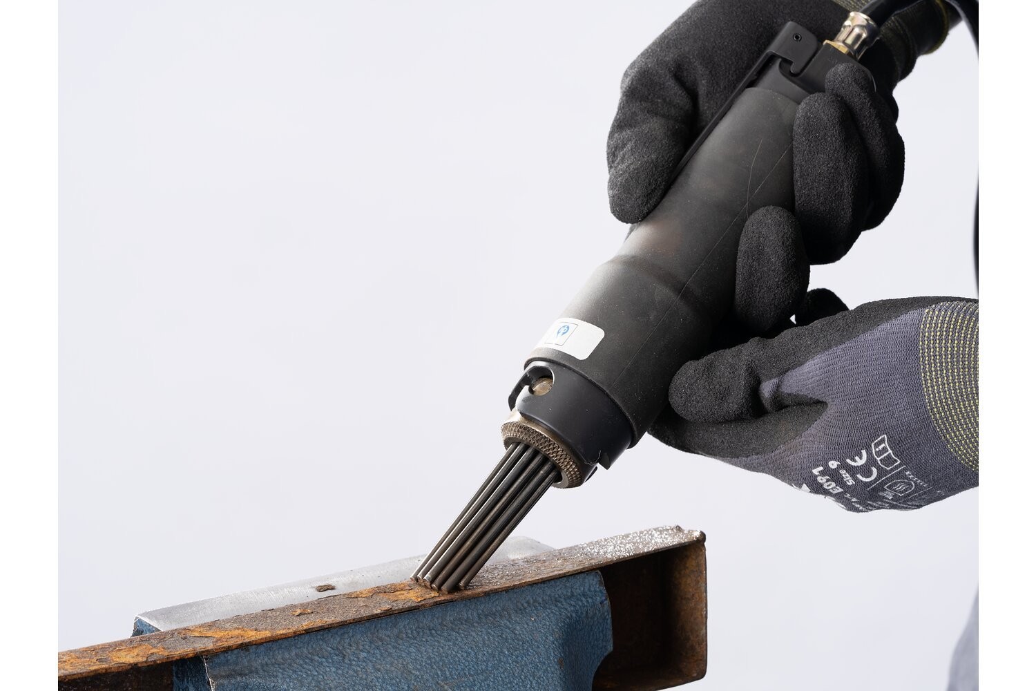 Pistola de agujas recta con 18 agujas