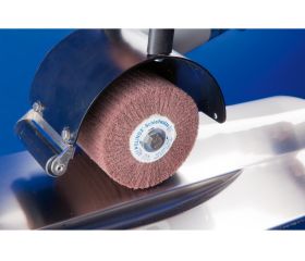 Rodillo de vellón POLINOX PNL Ø 100x100 mm chaveta Ø 19 mm A100 para lijado fino y acabado