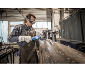 Carda cónica COMBITWIST trenzada KBG Ø 100x13 mm M14, alambre de acero Ø 0,50 mm, amoladora angular (1)