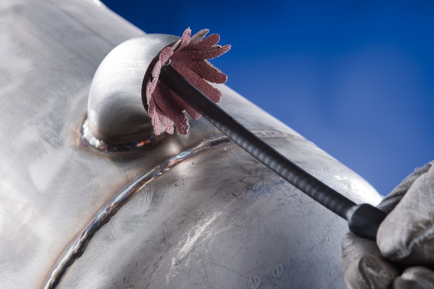 POLISTAR -TUBE PST Ø 50 mm agujeros Ø 4 mm A60 para el desbaste de agujeros y tubos