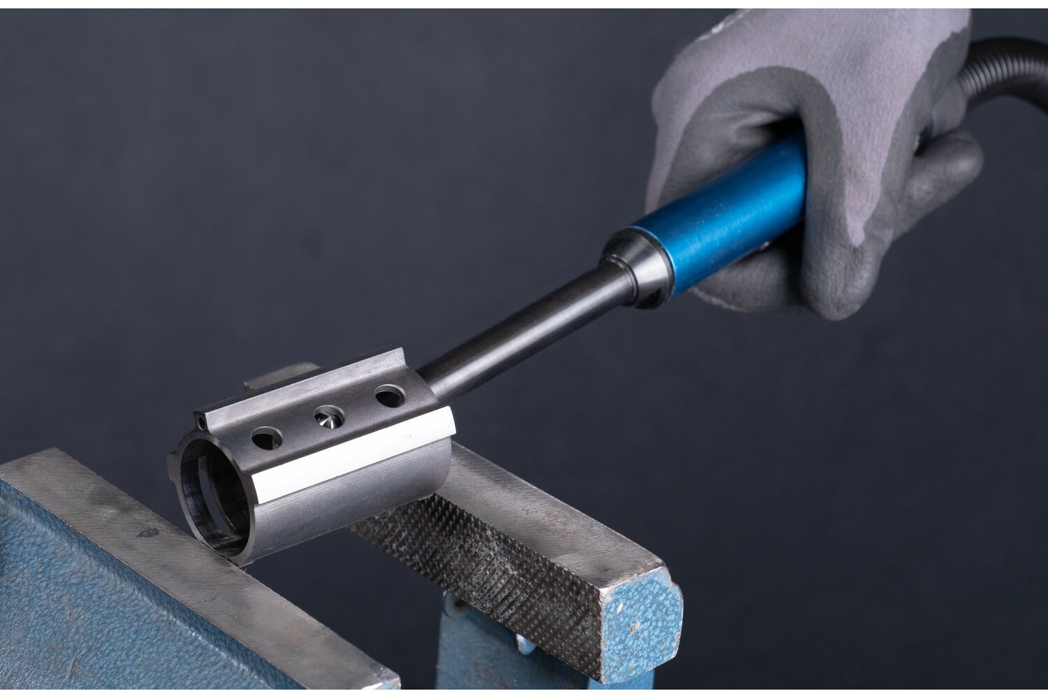 Amoladora angular neumática PWA 1/9 V-HV HEX 3 mm 900 r.p.m./35 vatios