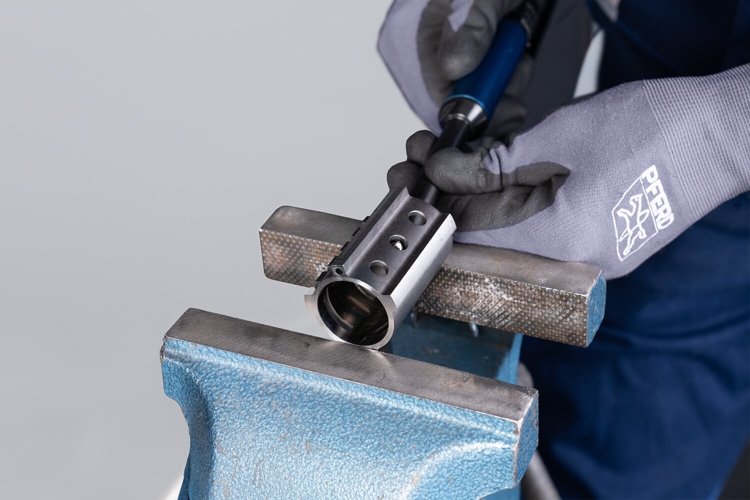 Amoladora angular neumática PWA 1/9 V-HV HEX 3 mm 900 r.p.m./35 vatios