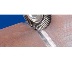 Carda PIPELINE COMBITWIST trenzada RBG Ø 178x6x22,2 mm, alambre de acero Ø 0,50 mm, amoladora angular