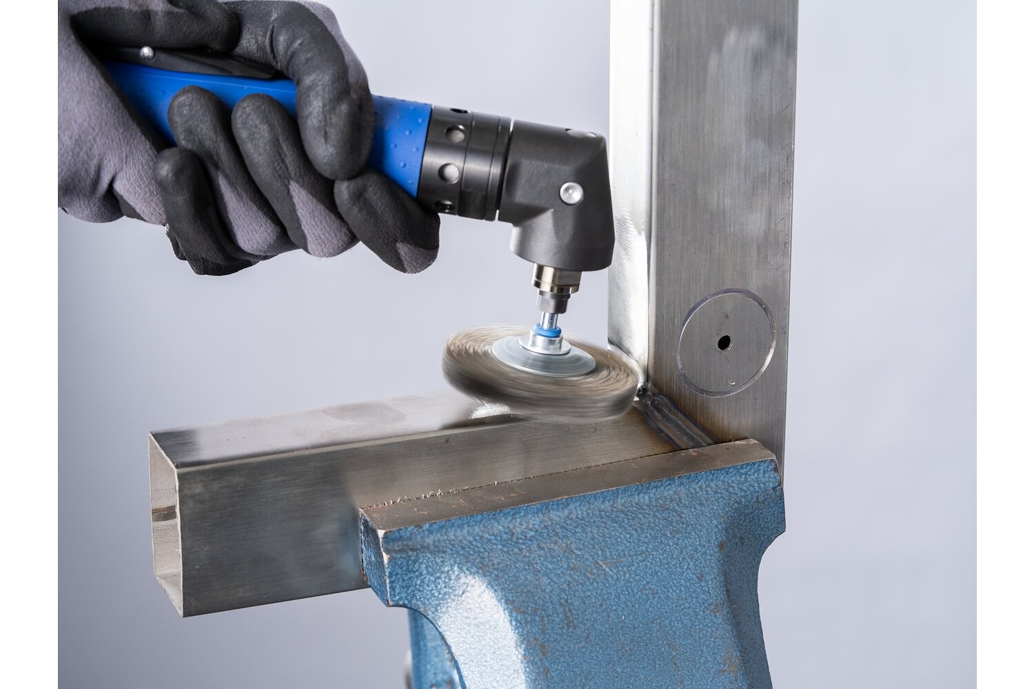 Empuñadura de lijadora de banda RCK B 4/200 20.000-10.000 R. P. M./380 vatios