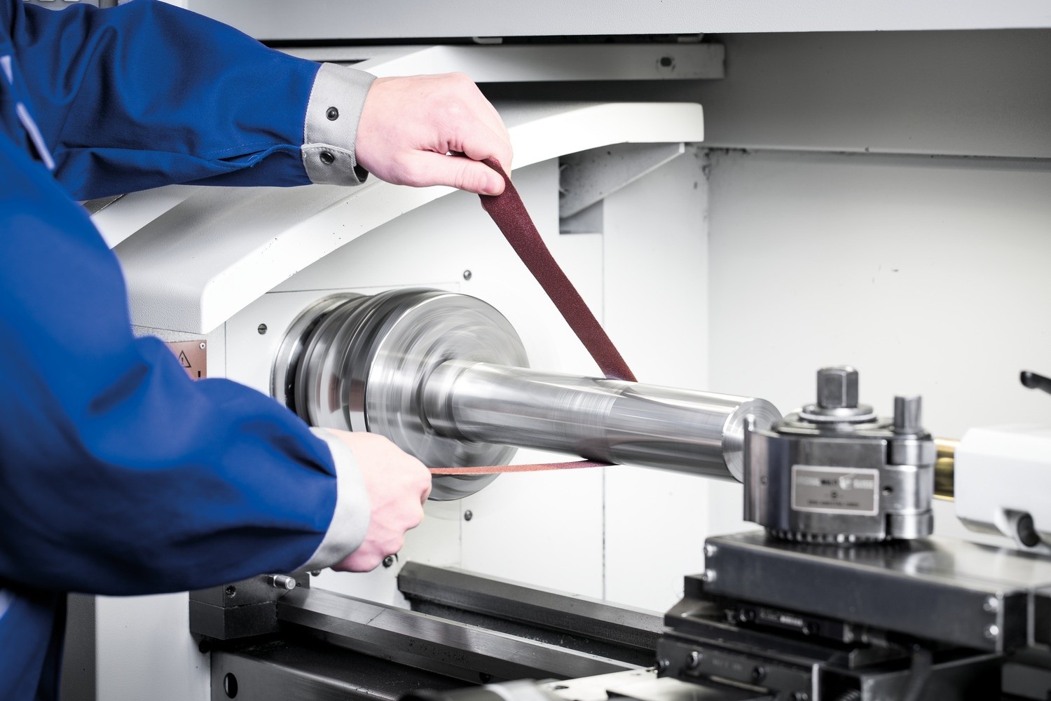 Rollo de lija de corindón, tejido SBR, ancho 40 mm x largo 50 m A320 para aplicación universal