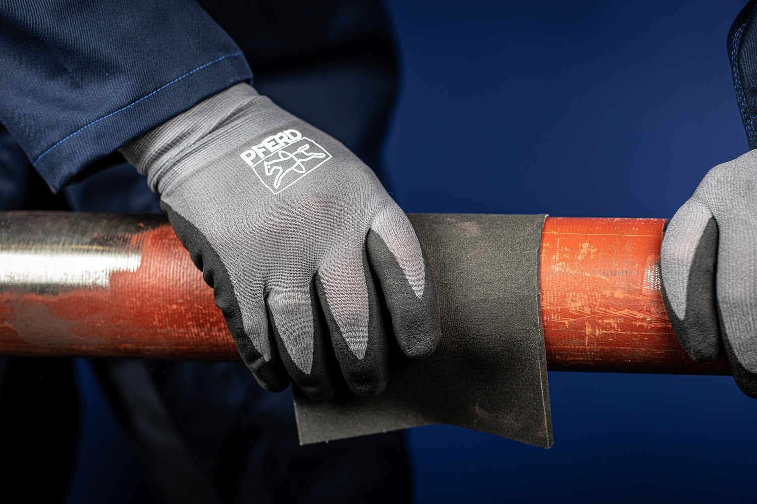 Juego de 10 uds. pliego de lijado de tejido corindón 230x280 mm BG BL A40,80,100,120,180 universal