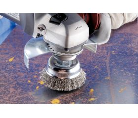 Carda vaso, sin trenzar TBU Ø 60 mm M14, alambre de acero Ø 0,30, amoladora angular (1)