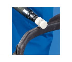 Punta de desbaste RUBBER cilindro Ø 16x32 mm mango Ø 6 mm AH1 para Goma