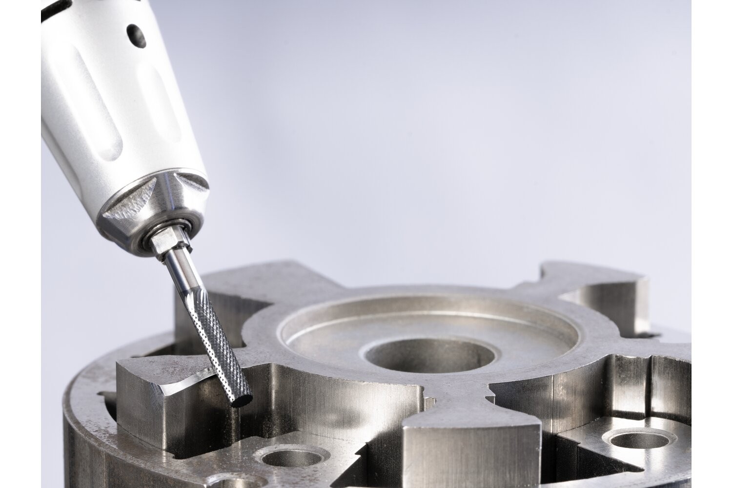 Fresa de metal duro de alto rendimiento MICRO cilíndrica ZYA Ø 03x13 mm, mango Ø 3 mm, recubrimiento HICOAT, para mecanizado fino