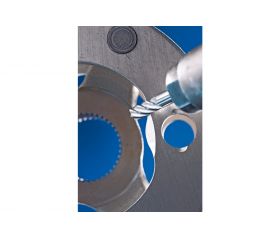 Fresa de metal duro de alto rendimiento INOX cilíndrica ZYA Ø 03x13 mm, mango Ø 3 mm, para acero inoxidable