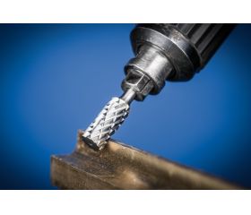 Fresa de metal duro de alto rendimiento NON-FERROUS cilíndrica ZYA Ø 06x16 mm, mango Ø 6 mm, metales no férricos