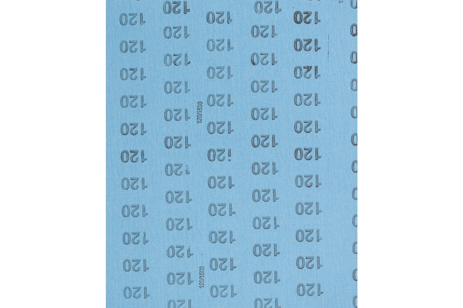 Pliegos de lija soporte de tela, corindón 230x280 mm BG BL A120 universal para madera, pintura y barniz (100)