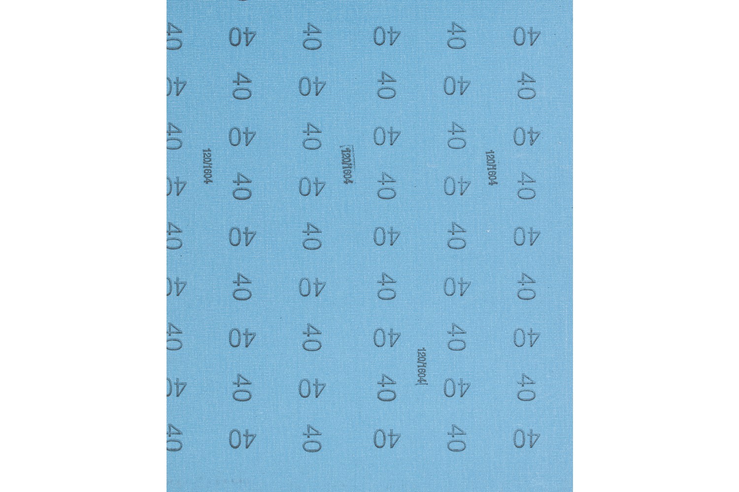 Pliegos de lija soporte de tela, corindón 230x280 mm BG BL A40 universal para madera, pintura y barniz