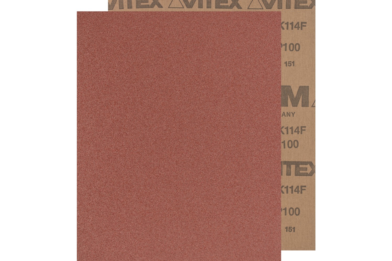 Pliegos de lija soporte de tela, corindón 230x280 mm BG BR A100 para acero en trabajos de gran exigencia