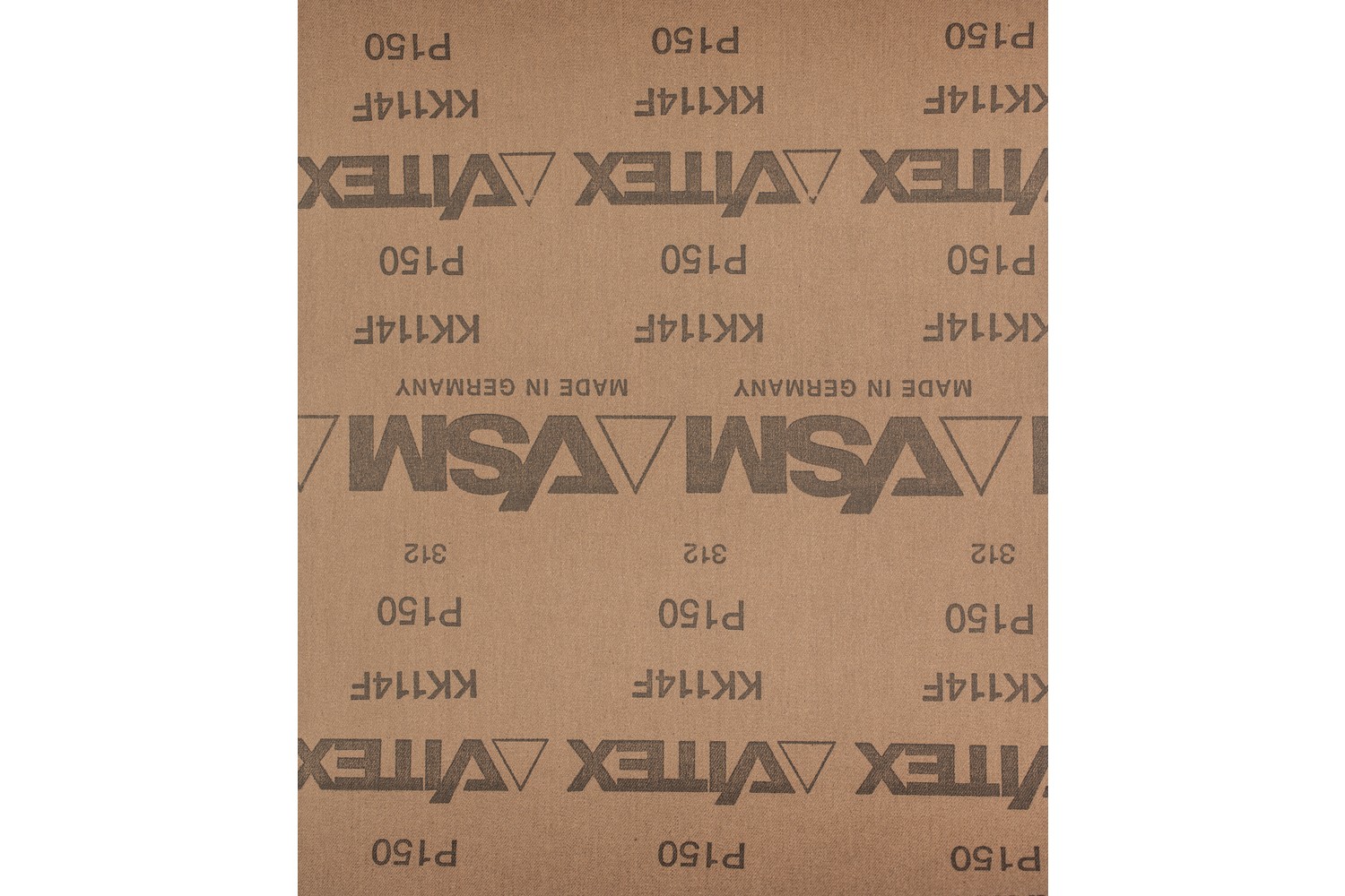 Pliegos de lija soporte de tela, corindón 230x280 mm BG BR A150 para acero en trabajos de gran exigencia