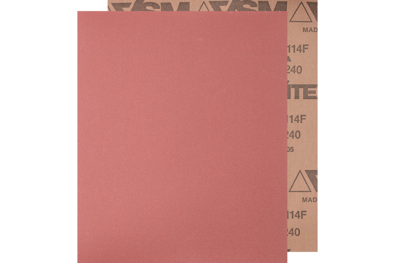 Pliegos de lija soporte de tela, corindón 230x280 mm BG BR A240 para acero en trabajos de gran exigencia