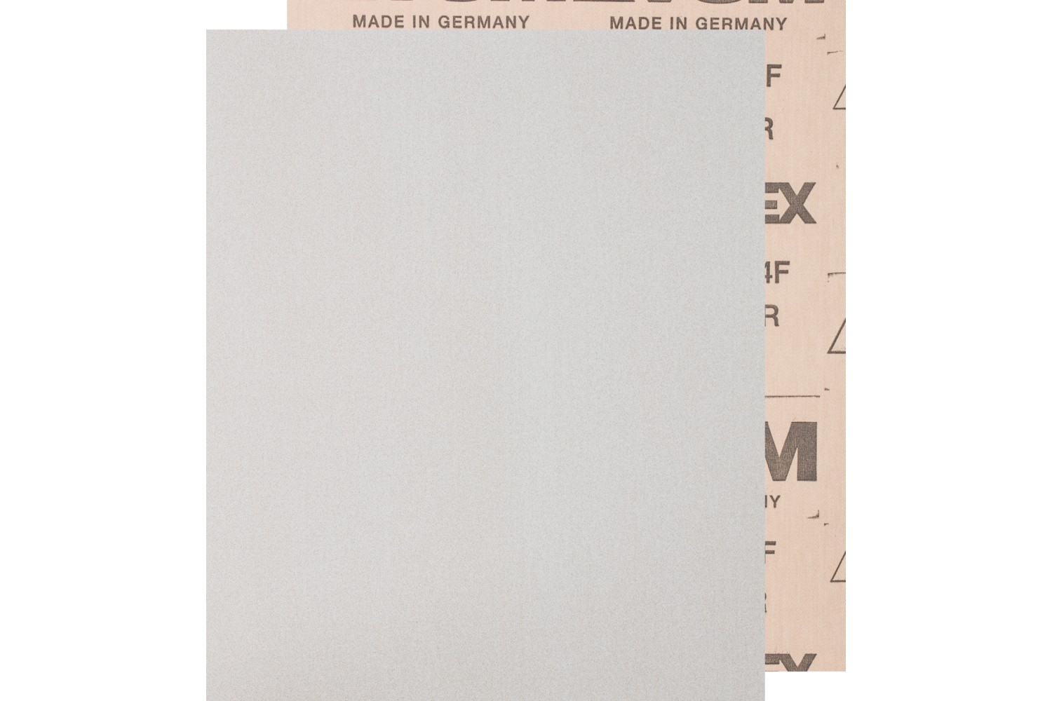 Pliegos de lija soporte de tela, corindón 230x280 mm BG BR A444 para acero en trabajos de gran exigencia