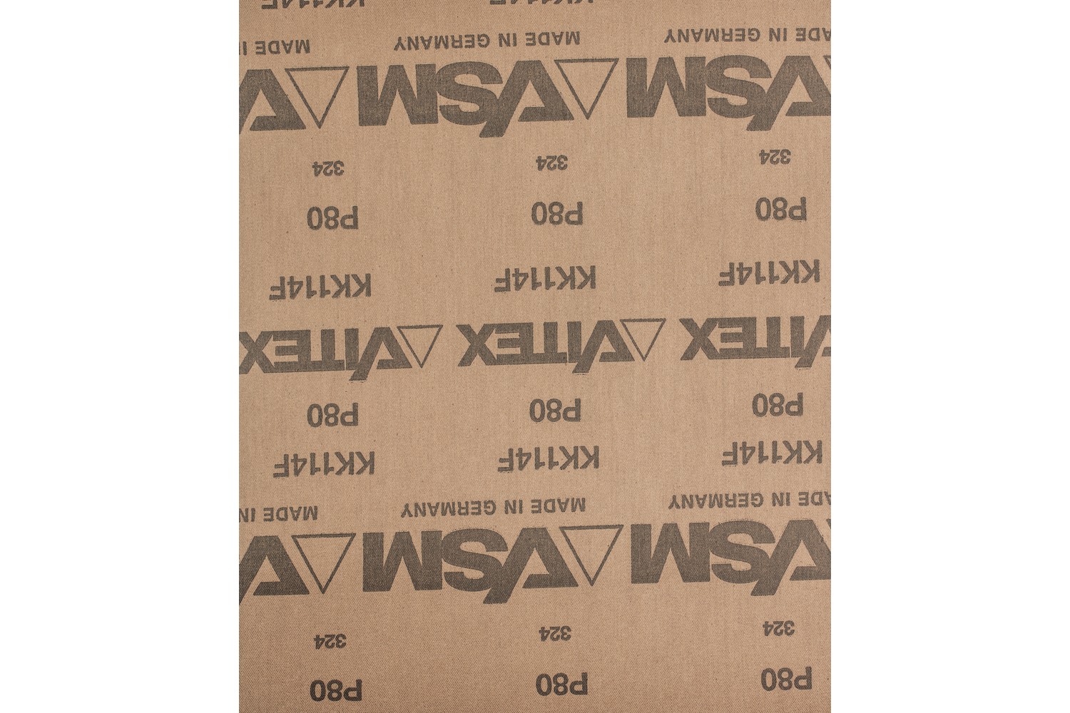 Pliegos de lija soporte de tela, corindón 230x280 mm BG BR A80 para acero en trabajos de gran exigencia