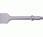 Cincel ancho con longitud útil de 125 mm x 15 mm de ancho de corte/forma insertable EG02