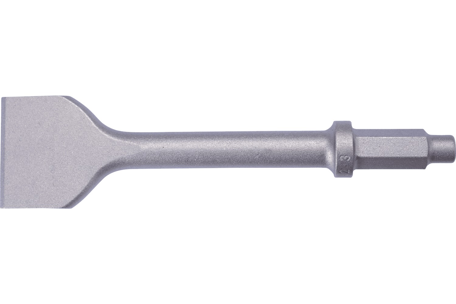 Cincel ancho con longitud útil de 125 mm x 15 mm de ancho de corte/forma insertable EG02