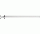 Perno para discos de corte de diamante con agujero Ø 1,7 mm, mango Ø 3 mm