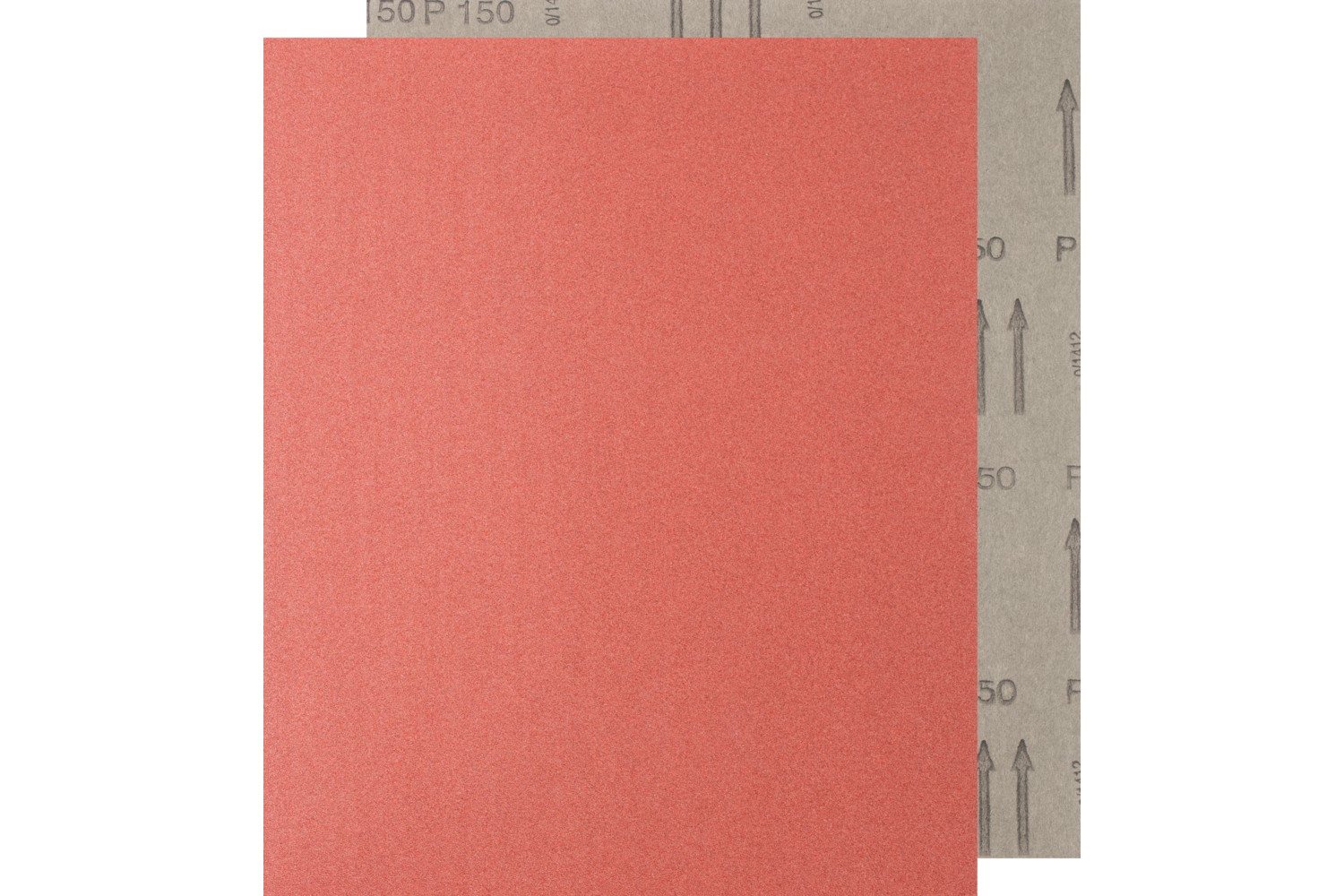 Papel pliego de lija de corindón 230x280 mm BP A150 universal para madera, color y pintura