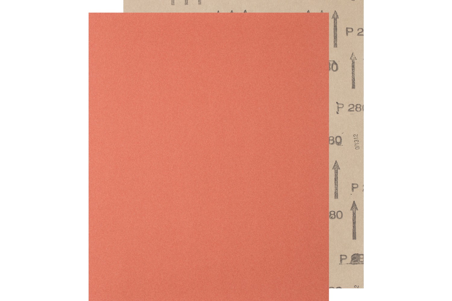 Papel pliego de lija de corindón 230x280 mm BP A280 universal para madera, color y pintura