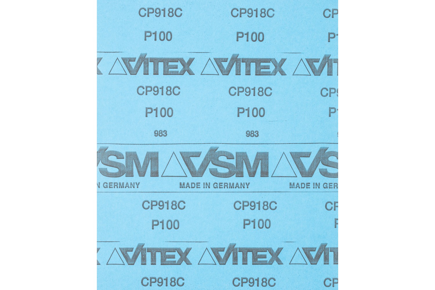 Papel pliego de lija resistente al agua 230x280 mm BP W SiC100 para trabajos de repaso de pintura