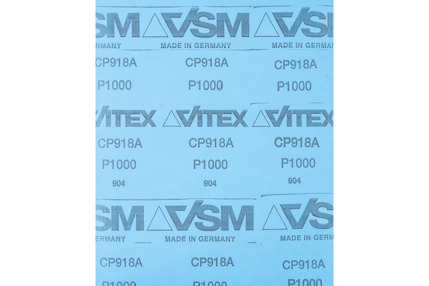 Papel pliego de lija resistente al agua 230x280 mm BP W SiC1000 para trabajos de repaso de pintura