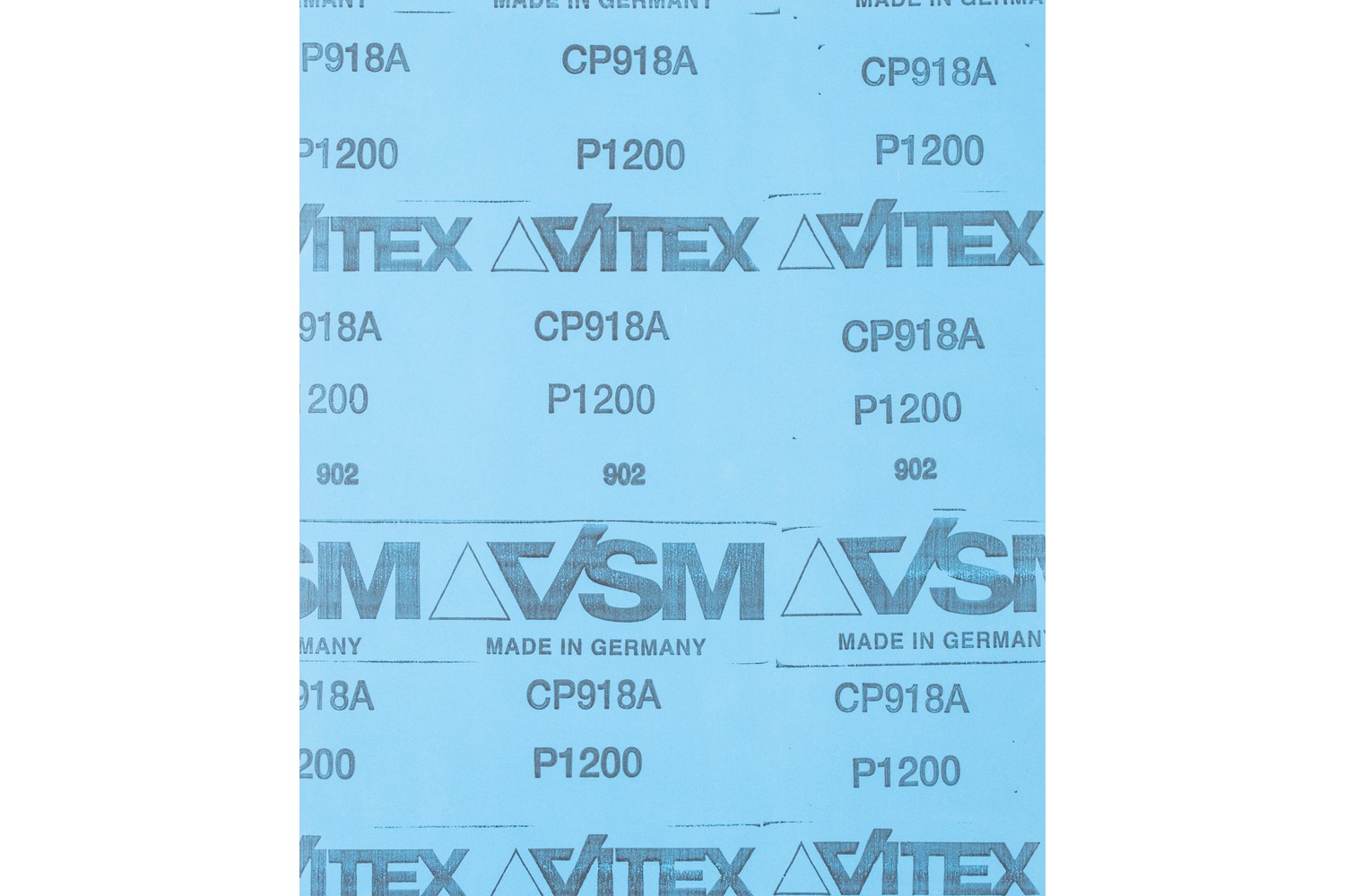 Papel pliego de lija resistente al agua 230x280 mm BP W SiC1200 para trabajos de repaso de pintura