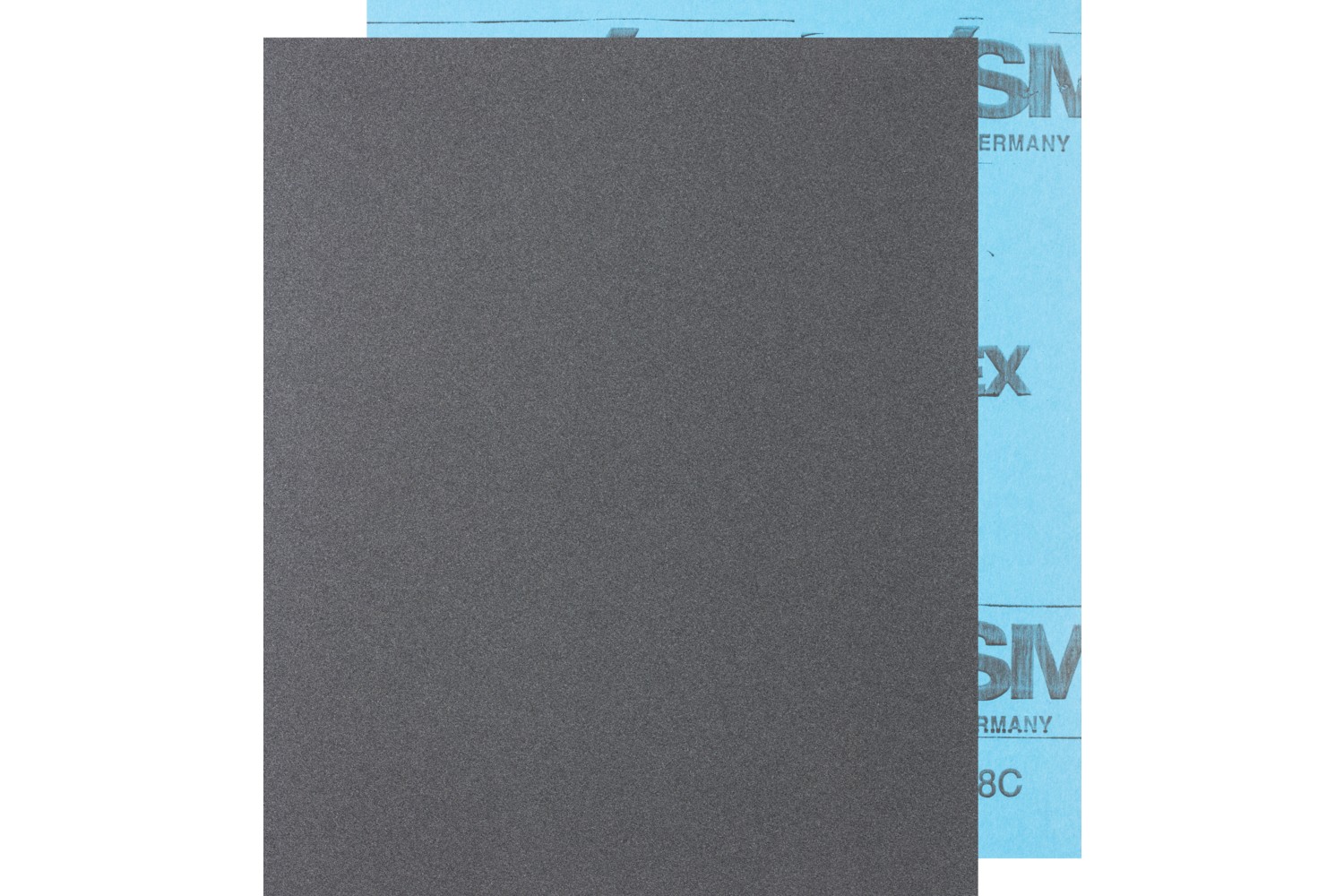 Papel pliego de lija resistente al agua 230x280 mm BP W SiC150 para trabajos de repaso de pintura